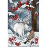 Christmas card Rowanberry reindeer