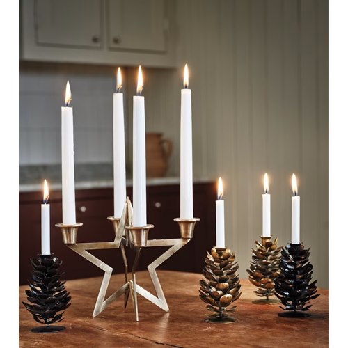 Candlestick Cone Antique Naturbutiken