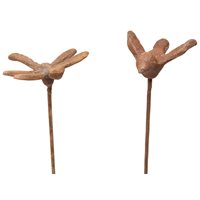 Bird & dragonfly plant support