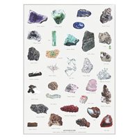 Poster Minerals A4
