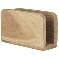 Wooden napkin holder