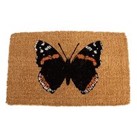 Coir butterfly doormat