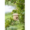 Bird feeder for hanging ockra