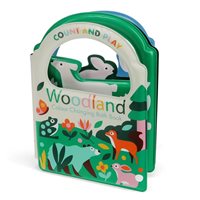 Colour changing bath book - Woodland