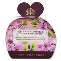 Tvål Luxury Heart Soaps Oriental Spice & Cherry Blossom