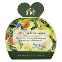 Luxury Heart Soaps Lemon & Mandarin