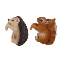 Pot hanger hedgehog/squirrel