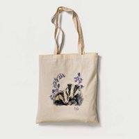 Watercolour Badger Cotton Tote Bag