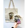 Watercolour Otter Cotton Tote Bag