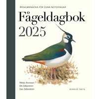 Fågeldagbok 2025 - Årsalmanacka för egna noteringar