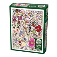 Puzzle flower press light 1000 pieces