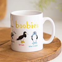 Boobies Ceramic Bird Pun Mug