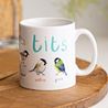 Tits Ceramic Bird Pun Mug