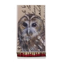 Matches Owl brown 11x6,5x2cm