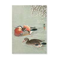 Mandarin Ducks Greeting Card