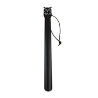 Shoe horn metal owl