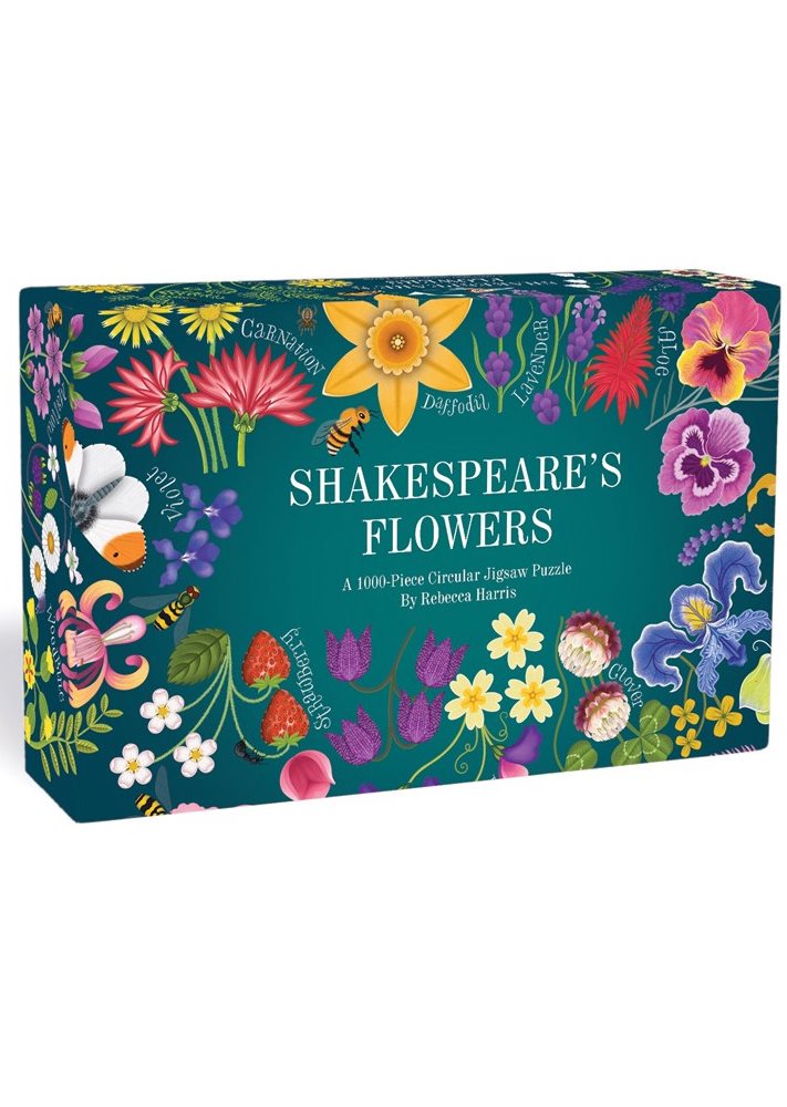 Shakespeares Flowers Playing Cards
