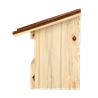 Bird house robin bark roof