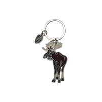 Key Ring Shaped Moose