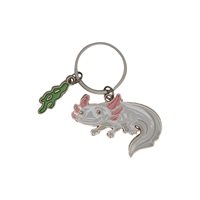 Key Ring Shaped Axolotl