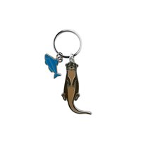 Key Ring Shaped River Otter