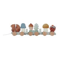 Stack train squirrel forest friends