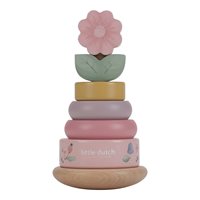 Stapelringar blomma fairy garden