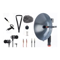 BirdFox BirdMic Parabolmikrofon med ljudgränssnitt