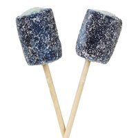 Lollipop blueberries