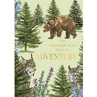 Habitania Boreal Forest Canada, Greeting Card