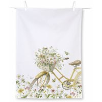Tea Towel Flower Bike