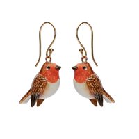 Small Robin Earrings