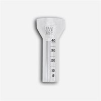 Extra glass for rain gauge
