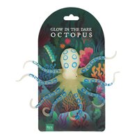 Glow in the dark squishy toy - Squid