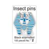 Insect Pins Black No 2