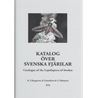Katalog över Svenska fjärilar (Bengtsson)