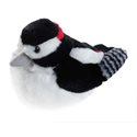 Singing Soft toy - Great spotted woodpecker