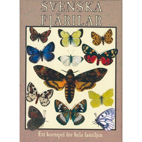 Svenska fjärilar, kortspel