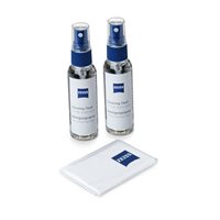 Zeiss lens cleaning fluid included microfiber cloth