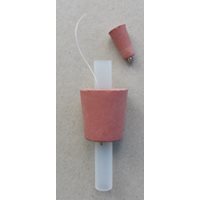 Rubber Stopper for our plastic jars
