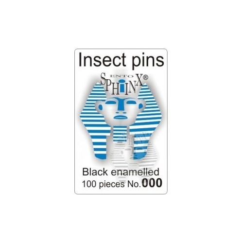 Insektsnålar svart 000 till 7