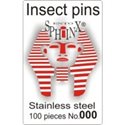 Insect Pins Steel 000-7