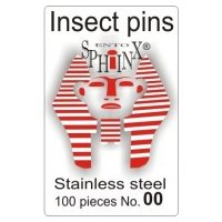 Insect Pins Steel No 00