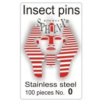 Insect Pins Steel No 0