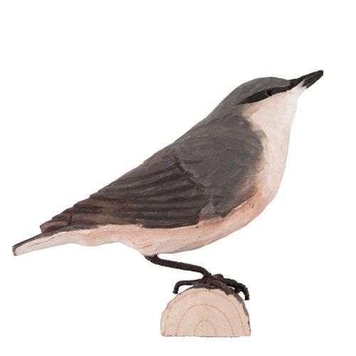 Nuthatch Wood Carving
