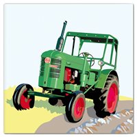 Dubbelt Kort Traktor