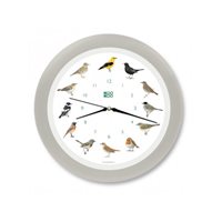 KooKoo clock songbirds, grey