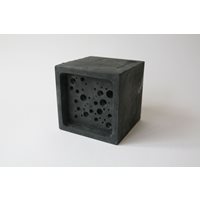 Bee Block black - Bee and insect house