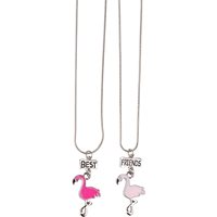 Necklace best friends flamingo