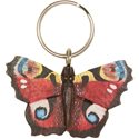 KEY RING CARVED BUTTERFLY